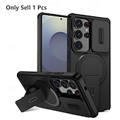 preiswerte 2026 Samsung Galaxy S26 Serie-Handy Hülle Handyhüllen Für Samsung Galaxy S26 S25 Edge S24 FE S23 Ultra Plus A37 A57 A56 A36 A26 A16 Rückseite Mit Magsafe Mit Ständer Unterstützt kabelloses Laden Stoßfest Rüstung ABS + PC