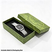 baratos Relógios Quartz-Women's Square Quartz Watch with Silver Mesh Strap, Minimalist Black Dial Ladies Fashion Watch, Elegant Vintage Small Face Wrist Watch for Women Girls, Birthday Gift for Her