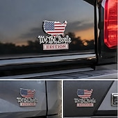 preiswerte U.S. 250. Jahrestag-2er-Pack „We the People“-Autoemblem mit patriotischer Flagge, 3D-Chrom-Autoaufkleber für LKW, SUV, Motorrad, patriotisches Design mit amerikanischer Verfassung – Geschenkidee für Männer und Frauen