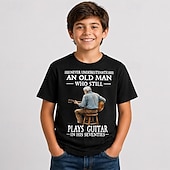  Garçons 3D Graphique T-shirt 3D Manche Courte Impression 3D Été Printemps Mode Quotidien Enfants 4-12 ans Quotidien Coupe régulière