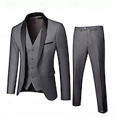 cheap Men's 1920s Costumes-Retro Vintage Rococo Baroque Suits &amp; Blazers Gentleman Fancy Dress Men's Masquerade Party / Evening Bachelorette Party Adults' Coat Pants