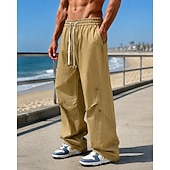 ieftine Pantaloni de alergare și colanți-Bărbați Παντελόνια Τρεξίματος Pantaloni sport Pantaloni casual Cordon Buzunar Pantaloni Casual Zilnic În aer liber Toamna iarna Vară Primăvară Uscare rapidă Ușor Confortabil la umezeală Respirabil