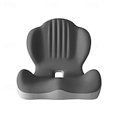 economico Cura Personale &amp; Salute-Cuscino ergonomico in memory foam con supporto lombare e per la schiena, ideale per sedia da ufficio, sgabello e sedile auto. Allevia il mal di schiena, riduce la pressione ed è il regalo perfetto per