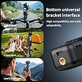 baratos Câmara de Ação-Câmera de ação 4K com tela IPS de 2,0", câmera portátil para vlogs com foco automático. &amp;Câmera de vídeo portátil de bolso com lente giratória e cartão SD de 32 GB, ideal para vlogs. &amp;viagem, presente