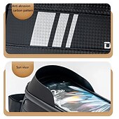 baratos Evento e suprimentos de festa-Bolsa para bicicleta com compartimento para celular de 7 polegadas, impermeável, para quadro frontal, compatível com telas sensíveis ao toque, ideal para mountain bike e bicicletas de estrada. Feita