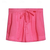 cheap Swim Trunks &amp; Board Shorts-Men's Board Shorts Swim Shorts Swim Trunks Solid Colored Drawstring Boyleg with Pockets Quick Dry Lightweight Elastic Swimwear Surfing Beach Swimming Summer