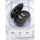 halpa TWS Todelliset langattomat kuulokkeet-Lenovo ThinkPlus langattomat urheilunappikuulokkeet, Bluetooth 5.3 -kuulokkeet korvakoukuilla, TWS-kuulokkeet LED-digitaalisella akkunäytöllä, sisäänrakennettu mikrofoni, hikoilunkestävät