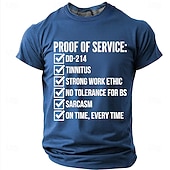 voordelige Patriottisch T-shirt voor veteranen-T-shirt voor mannen met dienstplichtmotief, grappig sarcastisch militair T-shirt, cadeau voor vaders en echtgenoten van veteranen