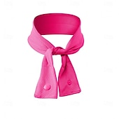 cheap Heating &amp; Cooling-Reusable Cooling Ice Scarf Ice Scarf with A Natural Cool Feeling Sweat-wiping Towel Outdoor Ice Belt Sports Headscarf Cooling Cold Towel Outdoor Running Cycling Bandana