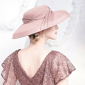 abordables Fascinateurs &amp; Chapeaux-Chapeau Kentucky Derby Fascinateur Dame Déguisement Femmes Saint-Valentin Derby Fête de mariage Foulard Adulte Chapeau Printemps &amp; Été