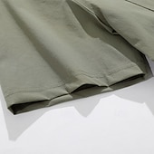 billige vestlige skjorter for menn-Herre Fiskeskjorter Cargo skjorte Utility-skjorte Kortermet Sport og friluft Taktisk utendørs Gateklær Vår sommer Skjortekrage Fort Tørring Netting Svart Lysegrønn Militærgrønn Navyblå Brun