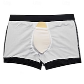 billige Swim Trunks &amp; Board Shorts-Men's Swim Shorts Swim Trunks Solid Colored Drawstring Boyleg Quick Dry Stretchy Breathable Swimwear Bottoms Surfing Water Sports Swimming Summer