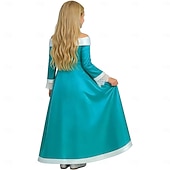 voordelige Meisjeskostuums-Loodgieter videospel Galaxyprinses Sterrenprinses Jurken Fancy kostuum Voor meisjes Kinderen Halloween Carnaval Feest Strip Con