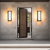 cheap Outdoor Wall Lights-LED Indoor Wall Light, IP65 Waterproof Wall Light Outdoor LED 30W Aluminum Exterior Light Fixtures Wall Mount Lamp Wall Sconce for Fence Patio Porch Decoration