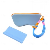 cheap Storage &amp; Organization-Portable Silicone Eyeglass Case Sunglasses Protective Pouch, Waterproof Glasses Storage Bag, Hard Coin Purse for Women and Girls, Travel Eyewear Holder, Sunglasses Wallet