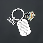 cheap Graduation-36pcs/12sets 2026 Graduation Keychain, Zinc Alloy Cap Certificate Pendant with Appreciation Cards And Gauze Bags, Graduation Present for Classmates, Best Friends, University, or High School Students