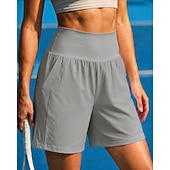 economico Gonne e Skorts da Donna-Per donna Tinta unita Gonna casual Gonne da tennis con pantaloncini Gonna sportiva Tasca Elastico in vita Sportivo Leggero Elastico Traspirante Tennis Golf Corsa Gonna Bianco Nero Rosa Abbigliamento