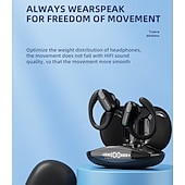 halpa TWS Todelliset langattomat kuulokkeet-Lenovo ThinkPlus langattomat urheilunappikuulokkeet, Bluetooth 5.3 -kuulokkeet korvakoukuilla, TWS-kuulokkeet LED-digitaalisella akkunäytöllä, sisäänrakennettu mikrofoni, hikoilunkestävät