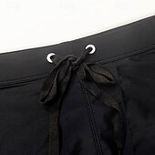 billige Swim Trunks &amp; Board Shorts-Men's Swim Shorts Swim Trunks Solid Colored Drawstring Boyleg Quick Dry Stretchy Breathable Swimwear Bottoms Surfing Water Sports Swimming Summer