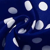 cheap Dresses-1950s Retro Vintage Rockabilly Tea Length Dress Swing Dress Flare Dress Sleeveless Polka dots Fit &amp; Flare Fancy Dress Girls' Masquerade Tea Party Casual Daily Kid's Dress Belt Spring &amp; Summer