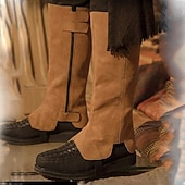 ieftine încăminte-Retro / vintage Medieval Renascentist Arme si Armuri Ghetre Huse pentru cizme Pirat Viching Cruciat elfică Costume de fancy Bărbați Pirat Steampunk Halloween Carnaval LARP Adulți Husa pentru pantofi