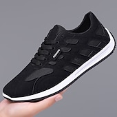 baratos Zapatos Informales con Cordones-Men's Tan Casual Sneakers Lace-Up Lightweight Comfort Walking Shoes Soft Smart Casual Footwear for Daily Wear, Travel, Weekend Outings and Everyday Leisure