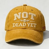 economico 250° Anniversario degli Stati Uniti-Cappellino da baseball ricamato dd-214, cappello vintage militare da papà "not dead yet" per uomo, twill di cotone regolabile, regalo patriottico per veterani, cappello casual per esterni