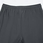 levne ležérní kalhoty-Pánské Běžci Kalhoty Kalhoty pro volný čas Outdoorové kalhoty Šňůrky Kapsy Elastický pas Pevná barva Rychleschnoucí Lehká váha Délka kolen Denní Venkovní Dovolená prázdniny stylové Khaki Černá Lehce