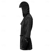 cheap Outfits-Retro Vintage Medieval Renaissance Armor Shirt Tunic Knight Ritter Crusader Celtic Knight Fancy Dress Men's Viking Halloween Carnival Masquerade Performance Stage Renaissance Fair Adults Shirt Shawl