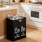 cheap Storage &amp; Organization-Rectangular Fabric Storage Basket, Stylish Geometric Pattern Laundry Hamper, Lightweight Portable Clothes Organizer, Versatile Household Storage Bin For Toys, Linens, Dirty Garments And Daily Home Use
