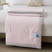 cheap Cooling Bedding-Cooling Blanket Summer Comforter Lightweight Cool Quilt Soft Breathable Air Conditioning Blanket Floral Summer Bedspread for Hot Sleepers Bedroom Home