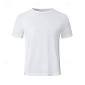 economico T-shirt e Canottiere da Corsa-Per uomo Tinta unita T-shirt da corsa Maglia a compressione Maglia atletica Sport in alto Estate Primavera Classico Manica Corta Asciugatura Rapida Leggero Traspirante Allenamento in Palestra