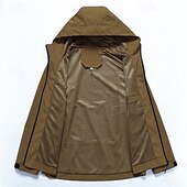 billiga Vattentäta jackor-Herr Vindtät jacka Softshelljacka Vandringsjacka Utomhus Vattentät Vindtät Snabb tork Andningsfunktion Vandringskläder Vandringskläder Sommar Vår Jacka Överdelar Klättring Camping / vandring