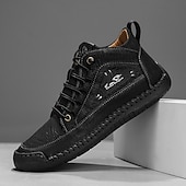 preiswerte Lässige Schnürschuhe-Weiße Herren-Sneaker, leichte Schnürschuhe für bequemes Gehen, ideal für Alltag, Reisen, Pendeln und einen minimalistischen, eleganten Freizeitlook.