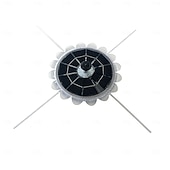 abordables Underwater Lights-Solar Fountain Lights Outdoor Waterproof, RGB Color Changing Floating Fountain Light for Pool Pond Bird Bath Aquarium Fish Tank, Solar Powered Mini Water Fountain Pump for Garden Patio Summer Party De