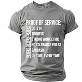 voordelige Patriottisch T-shirt voor veteranen-T-shirt voor mannen met dienstplichtmotief, grappig sarcastisch militair T-shirt, cadeau voor vaders en echtgenoten van veteranen