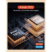abordables Projecteurs-Mini projecteur DLP intelligent sous Android, décodage 4K HD, compatible 3D, projecteur de poche portable avec Wi-Fi 5 GHz et Bluetooth, correction trapézoïdale, commande tactile, trépied et