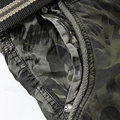cheap Men's Graphic Cargo Shorts-Men's Tactical Shorts Cargo Shorts Camo Shorts Shorts Buttons Multi Pocket Camo Camouflage Wearable Knee Length Outdoor Daily Camping &amp; Hiking Fashion Classic Camouflage Blue Camouflage Gray