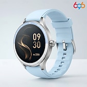 cheap Smartwatch-Smart Watch for Women, 1.27" Round Display Elegant Smartwatch with AI Voice Assistant, SpO2 Heart Rate Sleep Monitor, 100+ Watch Faces, Fashion Fitness Tracker for Android iOS