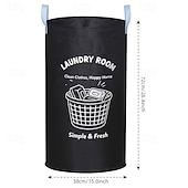 cheap Storage &amp; Organization-Rectangular Fabric Storage Basket, Stylish Geometric Pattern Laundry Hamper, Lightweight Portable Clothes Organizer, Versatile Household Storage Bin For Toys, Linens, Dirty Garments And Daily Home Use