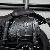 cheap Accessories and More-Western Retro Vintage Punk &amp; Gothic Saddlebags Motorcycle Bag Side Bags Riders Skull Western Revival Fancy Dress Unisex Halloween Carnival Saddlebags