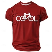  Per uomo Fantastico Ciclismo Maglietta Manica Corta maglietta Stampa 3D Girocollo Camicia Moda Casuale Quotidiano Streetwear Blu Rosso Viola Estate Primavera Abbigliamento S M L XL XXL XXXL