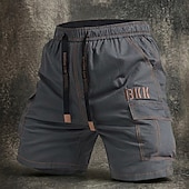 abordables Clásico-Hombre Pantalones cortos tácticos Pantalón Corto Cargo Pantalones cortos para acampar Shorts para senderismo Cintura elástica Multi bolsillo Pierna recta Plano Color Camuflaje Comodidad Listo para