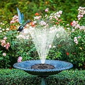 levne Venkovní rekreace-Solární fontánové čerpadlo 1,0 W/1,5 W/2,5 W - 1,5W solární vodní čerpadlo se 6 tryskami - vhodné pro ptačí koupaliště, jezírka, zahrady, bazény, akvária, venkovní prostory a akvária!