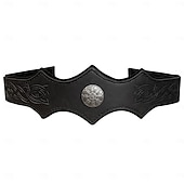 preiswerte Zubehör und mehr-Retro Vintage Mittelalterlich Renaissance Stirnband Krieger Wikinger Ranger Kostüm Herren Vikinger Halloween Karneval Maskerade Renaissance-Messe LARP Erwachsene Stirnband