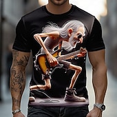 ieftine Tricouri 3D-Bărbați 3D Print #D Tricou Manșon scurt Tricou Tipărire 3D Stil Nautic Cămașă Exagerat Designer Zilnic Club Petrecere Albastru piscină 1 2 Vară Primăvară Toate Sezoanele Îmbrăcăminte S M L XL XXL XXXL