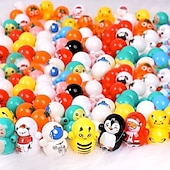 baratos Brinquedos de Mastigar-Conjunto de 100 brinquedos de rolar para gatos, diversos estilos, equipamento interativo para brincar e se exercitar, feito de plástico resistente.