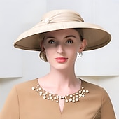 abordables Fascinateurs &amp; Chapeaux-Chapeau Kentucky Derby Fascinateur Dame Déguisement Femmes Saint-Valentin Derby Fête de mariage Foulard Adulte Chapeau Printemps &amp; Été