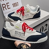 tanie Casualowe sneakersy-Żółto-czarne trampki męskie, sznurowane, lekkie i wygodne, modne obuwie za kostkę do noszenia na co dzień, w podróży, na weekendowe wyjścia i do ulicznego stylu