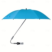 cheap Outdoor Recreation-Chair Beach Umbrella with Clamp,  Adjustable Umbrella, Suitable for Chairs, UPF50 Outdoor Patio Umbrella, Suitable for Beach Chairs, Patio Chairs, Wheelchairs, Camping Chairs, Golf Cart Umbrella